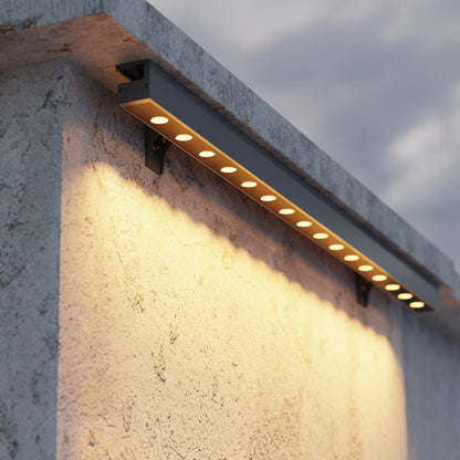 Noboru Linear LED Wall Washer, Upward Outdoor Aluminum, Architectural Wall Light
