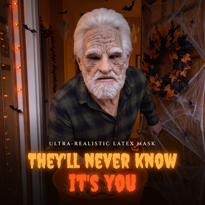 They'll Never Know It's You — ultra-realistic latex Halloween mask