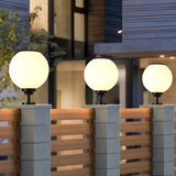 Pilaro Solar Post Cap Lights, Outdoor Gate Pillar Light, Waterproof LED, 3 Color Modes, 5 Sizes