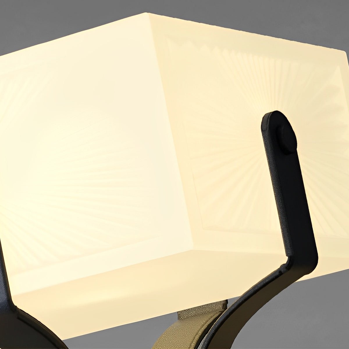 Tavira Solar Light for a Lamp Post, Square LED Solar Post Light Fixture, Waterproof