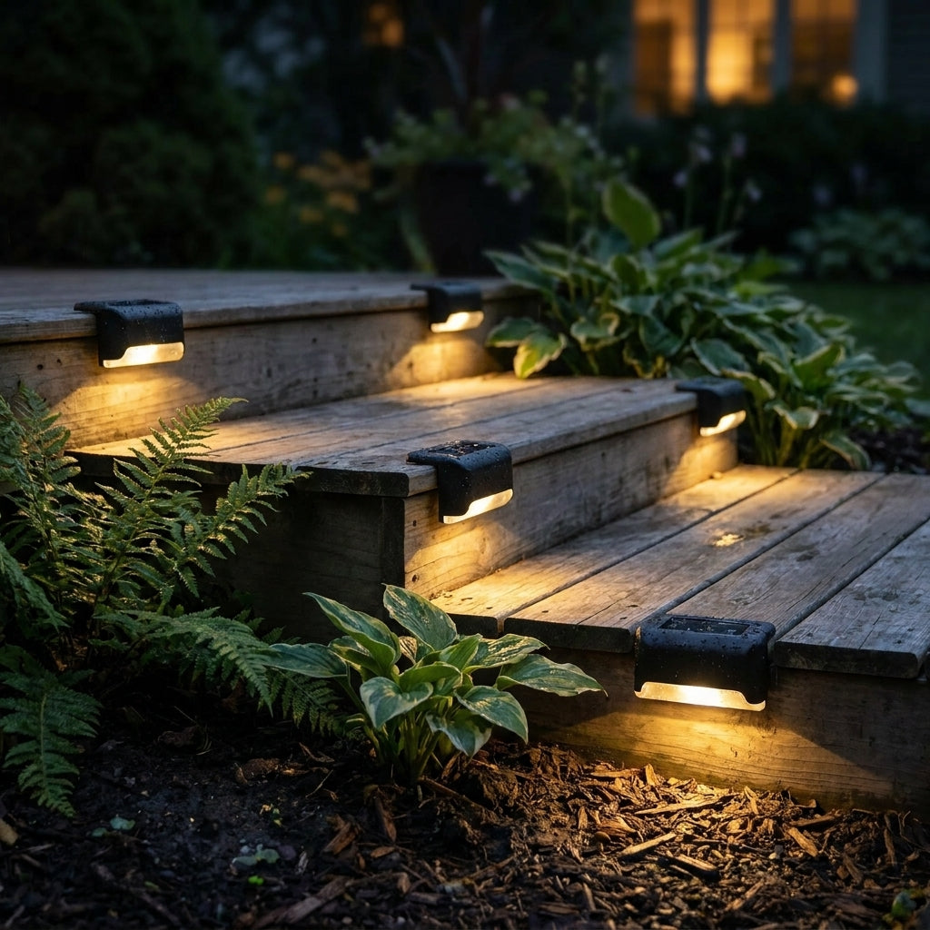 Nobori - glowing among garden plants at night