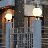Pilaro Solar Post Cap Lights, Outdoor Gate Pillar Light, Waterproof LED, 3 Color Modes, 5 Sizes