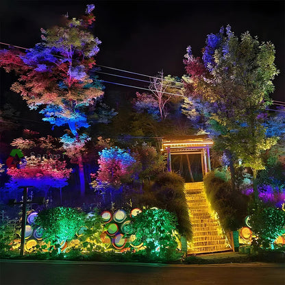 Chameleon Outdoor RGB LED Spotlight, Waterproof Landscape Tree Light, Multi-Purpose