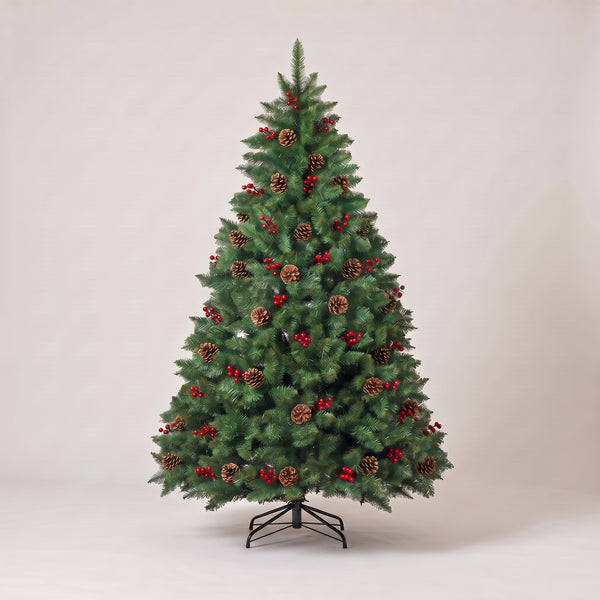 Artificial Tree for Christmas, Pine Artificial Christmas Tree, 7 or 8 ft, Skirt Included
