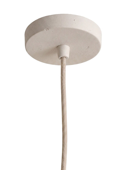 Shibui Hand-Formed Resin Pebble Pendant Light, Wabi-Sabi Organic Glow