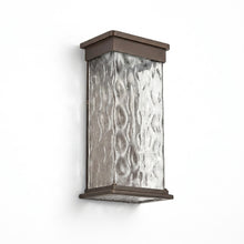 Shio water-wave glass porch light - clean studio