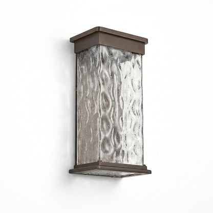 Shio water-wave glass porch light - clean studio