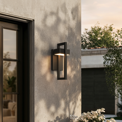 Oliver Modern Outdoor Wall Sconce – IP65 Waterproof, Warm White, Premium Stainless Steel