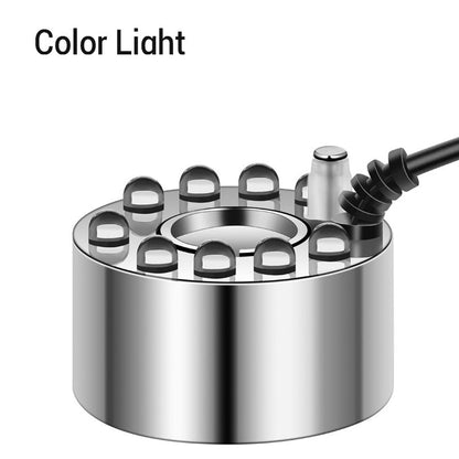 Ultrasonic Mist Maker Fogger with LED Lights, Indoor/Outdoor Halloween & Water Feature Fog Effect