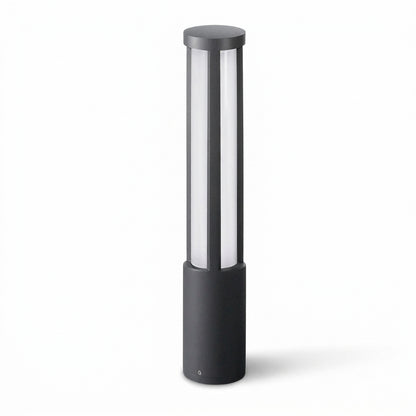 Tårn Modern Cylindrical LED Bollard Light - clean studio