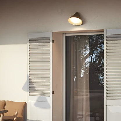 Suzu Bell Modern Outdoor Wall Light, Minimalist LED Sconce, Waterproof, Patio & Porch