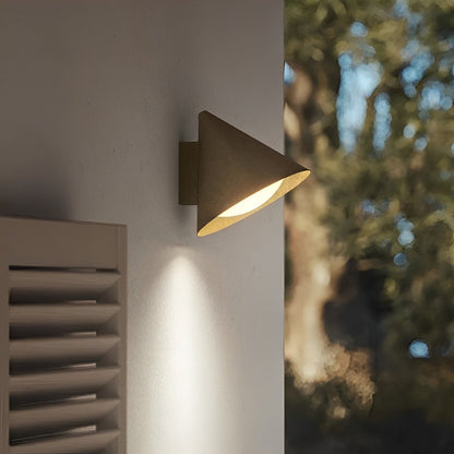Suzu Bell Modern Outdoor Wall Light, Minimalist LED Sconce, Waterproof, Patio & Porch