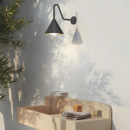 Suzu Bell Modern Outdoor Wall Light, Minimalist LED Sconce, Waterproof, Patio & Porch