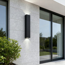 Outdoor Wall Light, Waterproof Up & Down LED, Aluminum, Porch & Courtyard