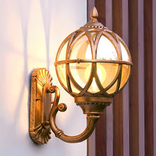 Vintage Outdoor Wall Lantern, Bird's Nest Design, Waterproof, Porch & Patio