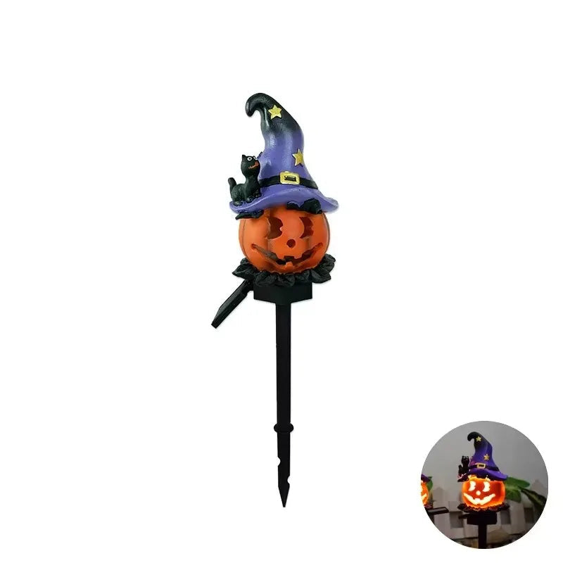 Halloween solar light pumpkin style variant