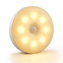 Yura Rechargeable Motion Sensor Night Light - Warm White, glowing