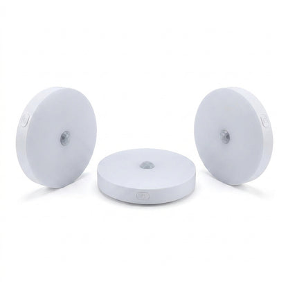 Yura Rechargeable Motion Sensor Night Light - 3-pack on white background